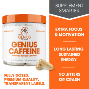 The Genius Brand Caffeine Pills Supplements