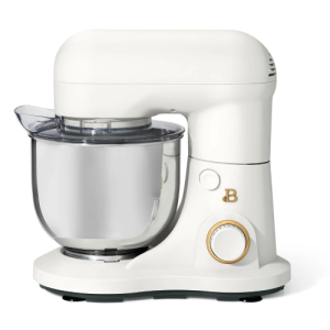 Beautiful 3.5 Qt Stand Mixer, White Icing with Flat Beater